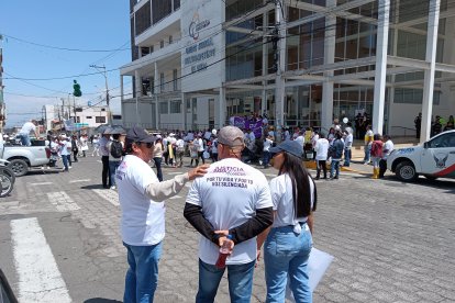 Familiares de Alison asisten a las audiencias judiciales mientras el caso avanza en el cantón Quero