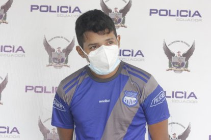 El sospechoso fue detenido por la Policía Nacional.
