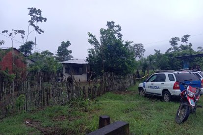 El ataque inició en este domicilio donde fueron ejecutados ambas víctimas.