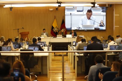 El 'encontrón' se dio en el pleno del Concejo Metropolitano de Quito