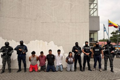 Estos son los detenidos por el secuestro del ciudadano en Balzar.