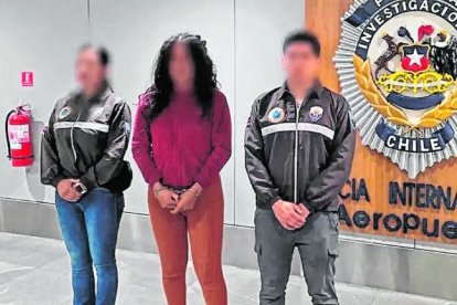La mujer fue detenida por agresión sexual en Chile.