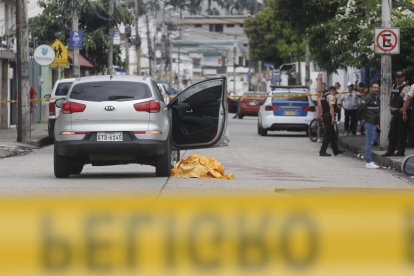 Las víctimas circulaban a bordo de este vehículo.