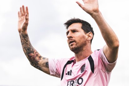 Lionel Messi, la máxima figura de Inter Miami estará en el Monumental de Barcelona SC.