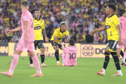 Barcelona SC enfrentó al Inter Miami de Messi el un amistoso que finalizó 2-2 el 7 de febrero de 2026.