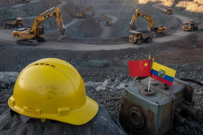 Los proyectos más importantes de la minería en Ecuador estará en manos de China.