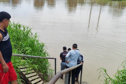 El cuerpo de Jean Carlos Magallanes fue hallado mientras flotaba en el Río Daule.