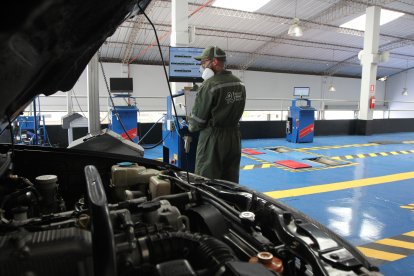 Los usuarios están a la espera de los turnos para realizar sus trámites en la AMT.