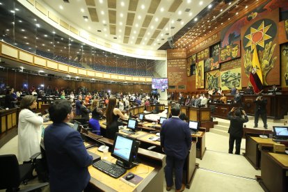 La Asamblea Nacional es una de las entidades más cuestionadas por el pueblo ecuatoriano.