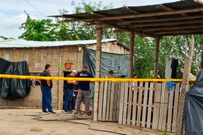 Los pistoleros ingresaron a los patios de la vivienda para ejecutar un ataque al estilo sicariato