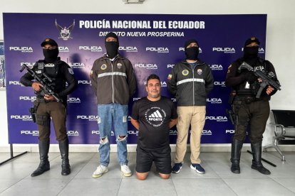 Alexander Tito Salazar Reyes fue aprehendido en cumplimiento de una orden judicial por un presunto delito sexual.