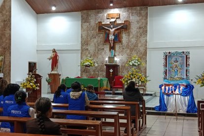 El pueblo devoto de Macas realiza dos fiestas en honor de la Virgen Purísima.
