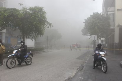 Este 15 de febrero se registró un nuevo incendio en el centro de Guayaquil.