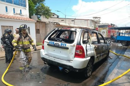 El vehículo con el que se cometió el crimen fue incinerado.