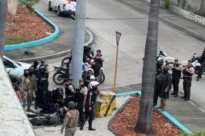 La captura del menor de edad se logró por la presencia de uniformados.