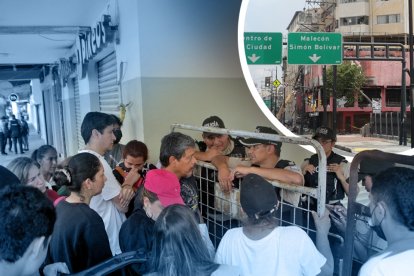 Los damnificados se reunieron la mañana de ayer para pedir ser escuchados. Solo la Policía permanece en el lugar.