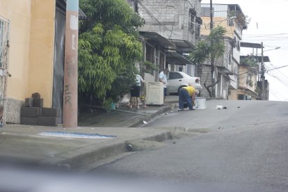 En este lugar ocurrió el crimen.