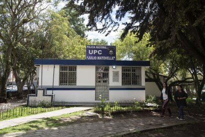 La Unidad de Policía Comunitaria del parque Julio Matovelle está cerrada, luego del suceso ocurrido durante el feriado.