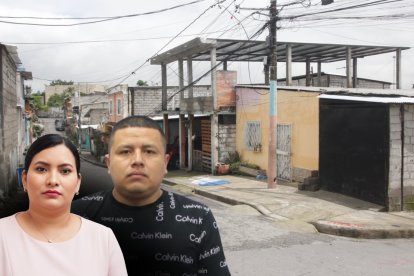 Jonathan Santana y Karen Meza fueron asesinados afuera de la casa de un pariente.