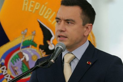 El presidente Daniel Noboa anunció la nueva medida económica.