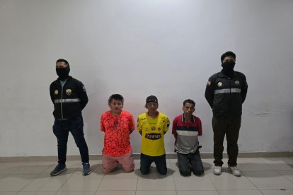 Los detenidos fueron puestos a órdenes de las autoridades judiciales.