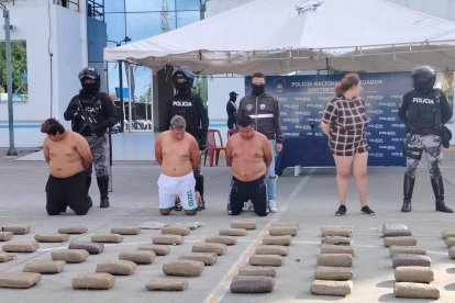 La Policía señala a cuatro personas por transportar sustancias con fachadas de delivery