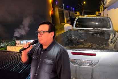 Serios daños quedaron tras la detonación de los explosivos.