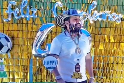 En la cárcel Regional, de Guayaquil, alias Fito festejaba su cumpleaños.