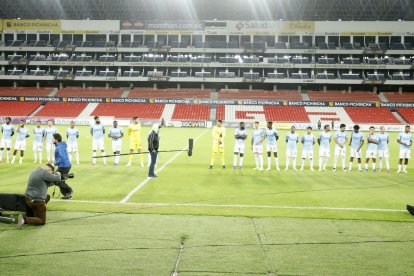 Universidad Católica se presentó para el partido reprogramado ante Emelec, el sábado 21 de febrero.