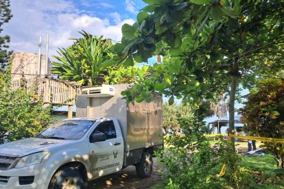 En Jama, Manabí, siete personas fueron acribilladas. Mujeres en el sitio quedaron amarradas.