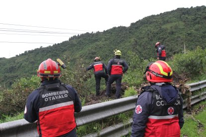 El cuerpo fue hallado en la vía ALóag - Santo Domingo
