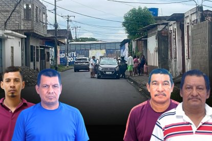 En este sector de la ciudadela Maldonado se perpetró el hecho violento.