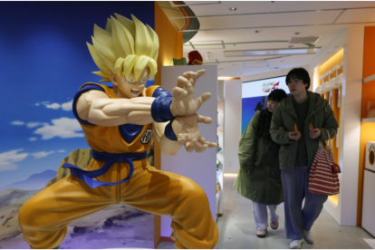 Tienda de 'Dragon Ball' en Tokio, Japan, el 26 de febrero de 2026