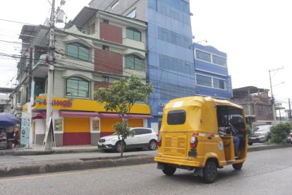 La zona del crimen, en Colinas de la Alborada.
