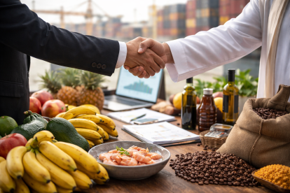 Recreación: representantes del sector comercial concretan acuerdos en torno a la exportación de productos ecuatorianos hacia nuevos mercados.
