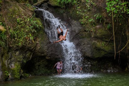 Este rincón esconde pozas de agua cristalina y una misteriosa mina de gas que los comuneros cuidan como un tesoro.