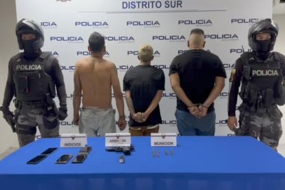 Tres sujetos fueron aprehendidos por este rapto.