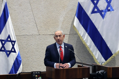 Imagen de archivo del primer ministro israelí, Benjamin Netanyahu.