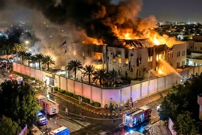 La embajada de Estados Unidos en Arabia fue atacada.