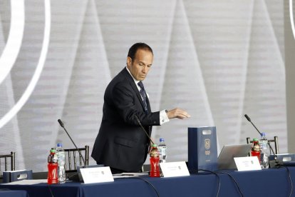 Francisco Egas es el único candidato habilitado hasta el momento. Va por la reelección como presidente de la FEF