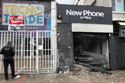 En este lugar se registró la explosión.