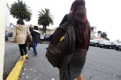 La joven estudia en la carrera de Trabajo Social.