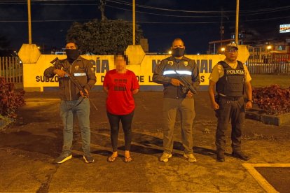 La mujer fue puesta a órdenes de las autoridades judiciales.