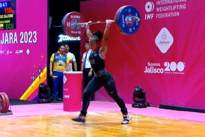 La menor de la dinastía Dajomes Palacios ya fue medallista en mundiales prejuveniles y juveniles. El año pasado fue oro y récord en los Panamericanos Junior.