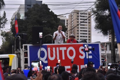 Pabel Muñoz es el alcalde de Quito.