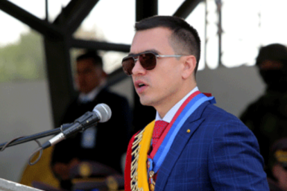 Daniel Noboa se pronunció sobre operativos en Ecuador.