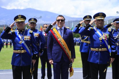 El presidente Daniel Noboa, en una foto de este mes de marzo de 2026.