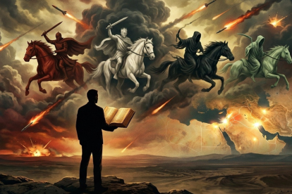 Ilustración del apocalipsis.