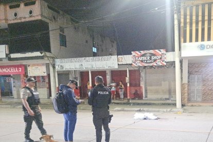 En la calle Quito y Gabriela Mistral interceptaron y asesinaron a Carlos Cervantes.