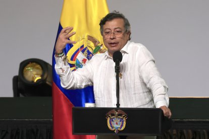 El presidente de Colombia, Gustavo Petro.